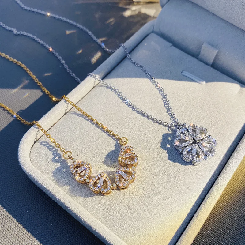 Collana Quadrifoglio Portafortuna