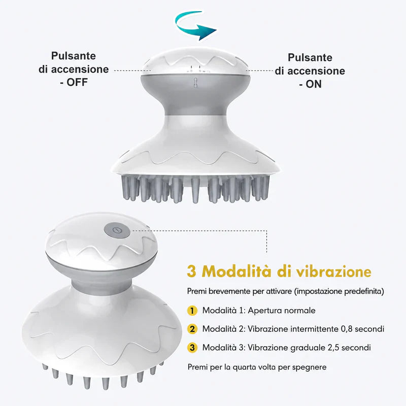 Massaggiatore Cuoio Capelluto Anti-Stress
