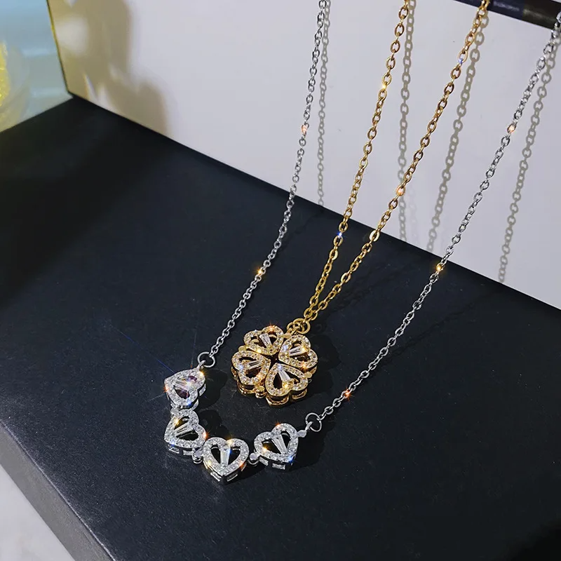 Collana Quadrifoglio Portafortuna