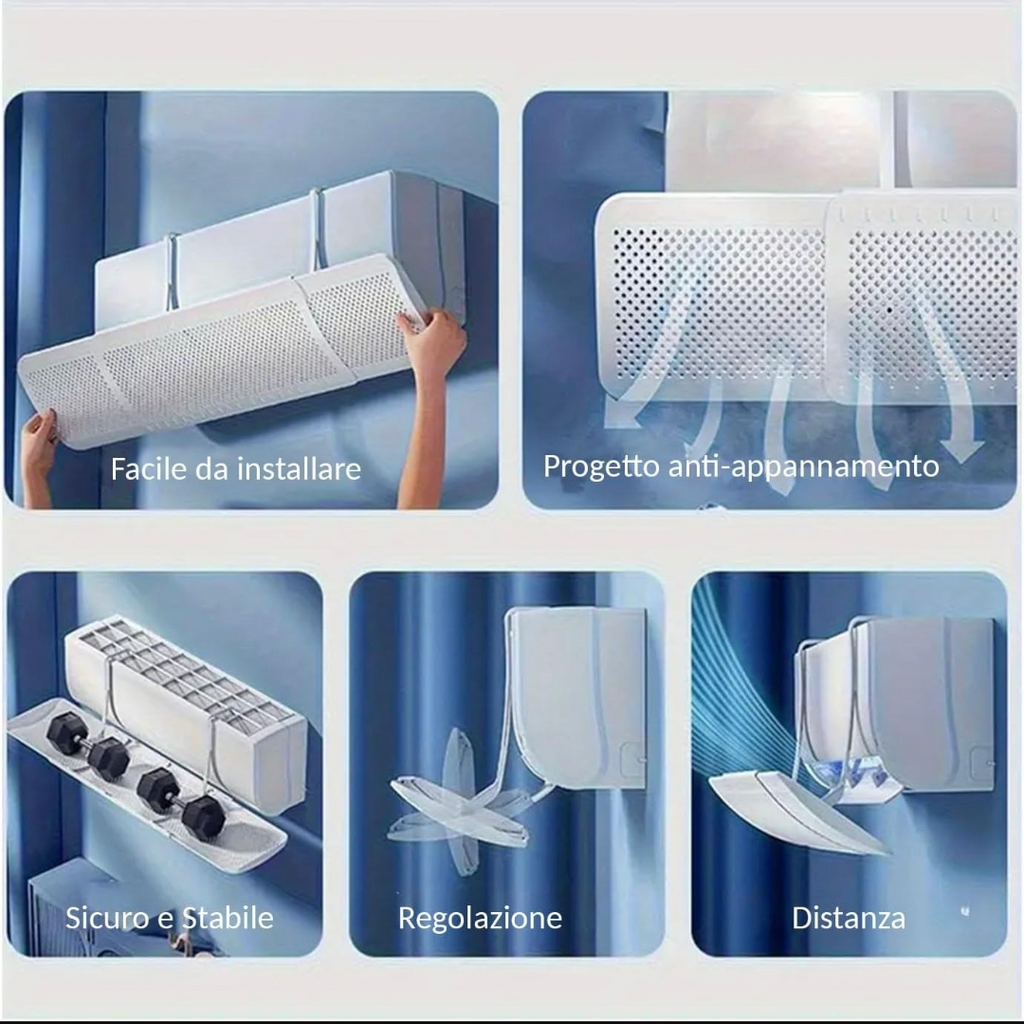 Aero-Flow™ - Il Deflettore Aria Condizionata Professionale!