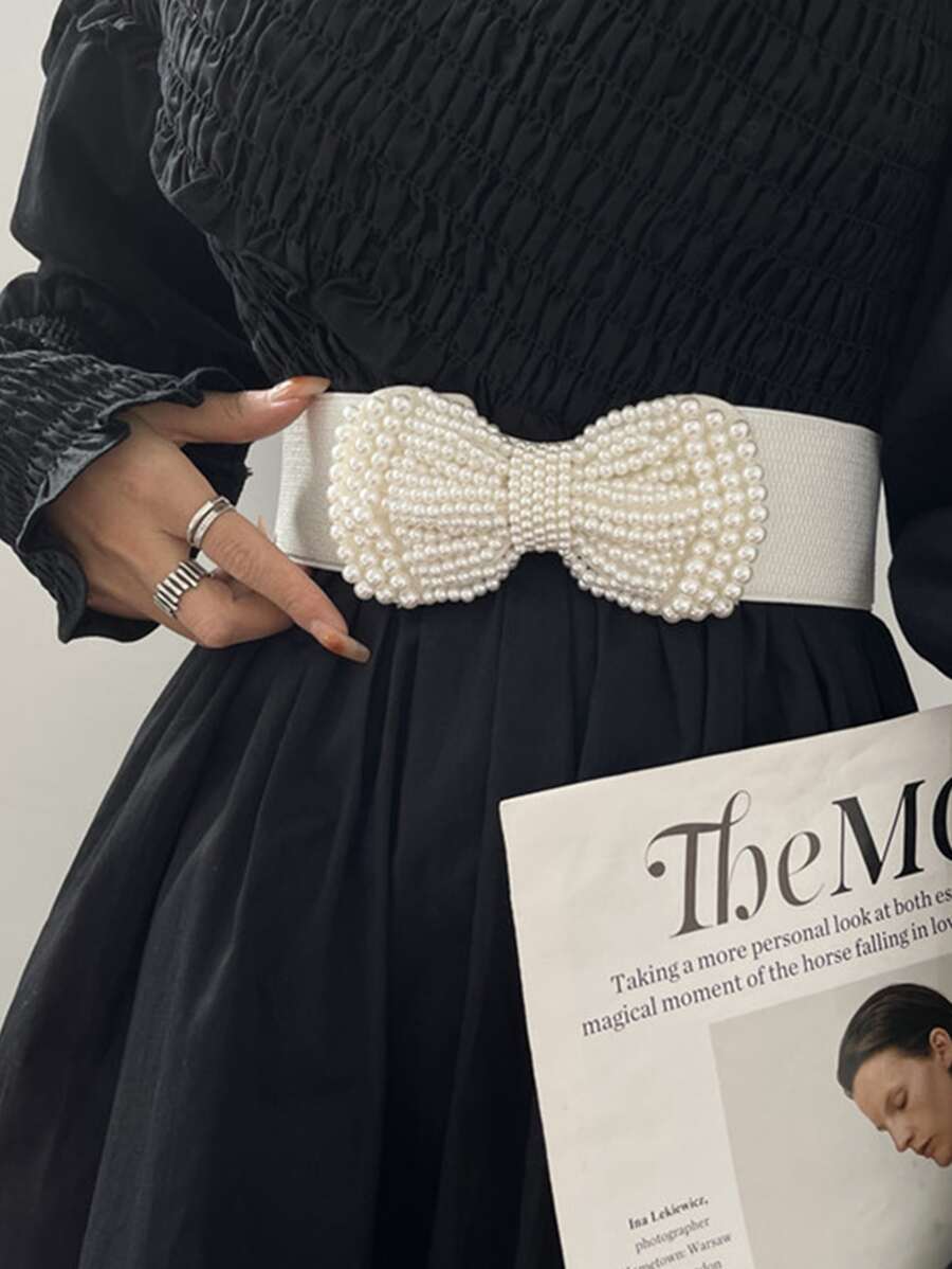 Cintura elastica con fiocco