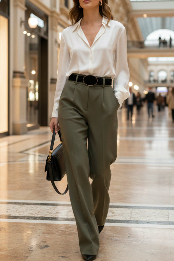 Cintura a fibbia chiusa