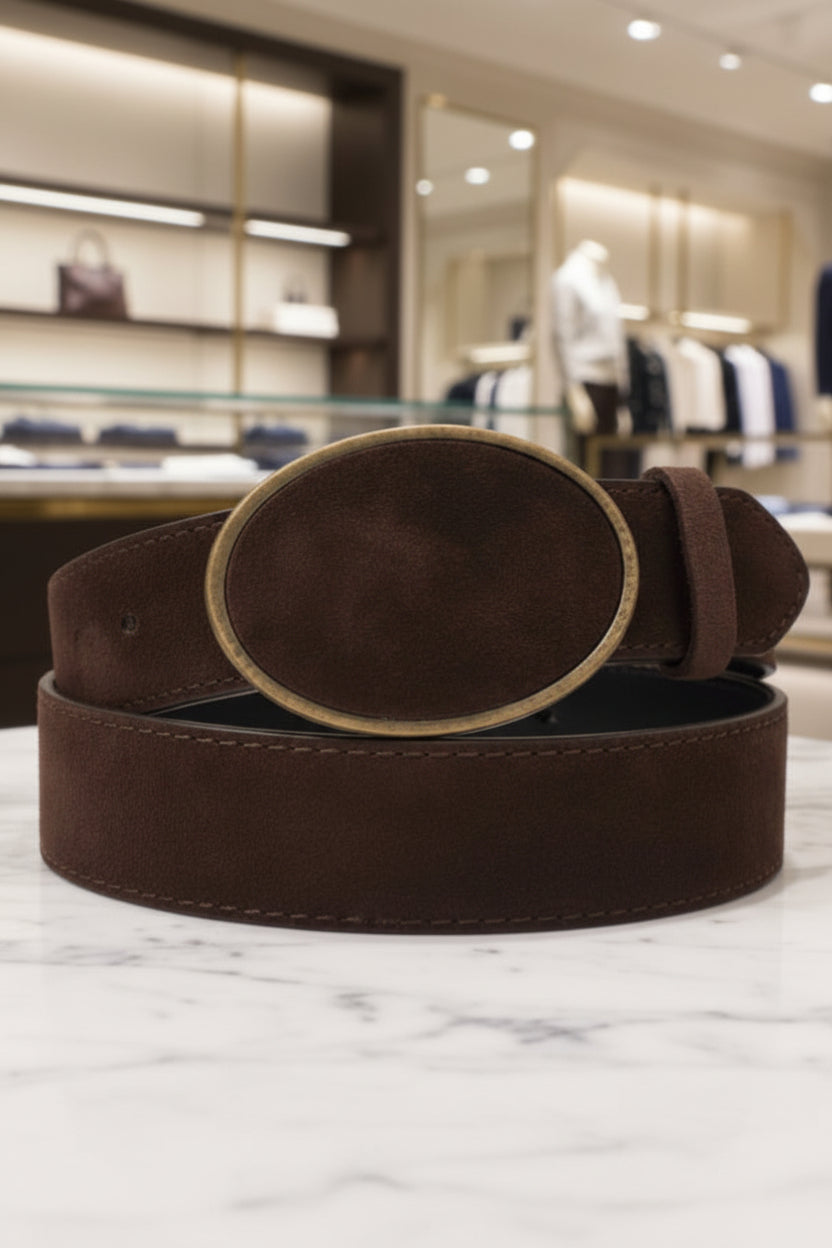 Cintura a fibbia chiusa