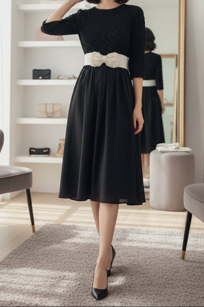 Cintura elastica con fiocco