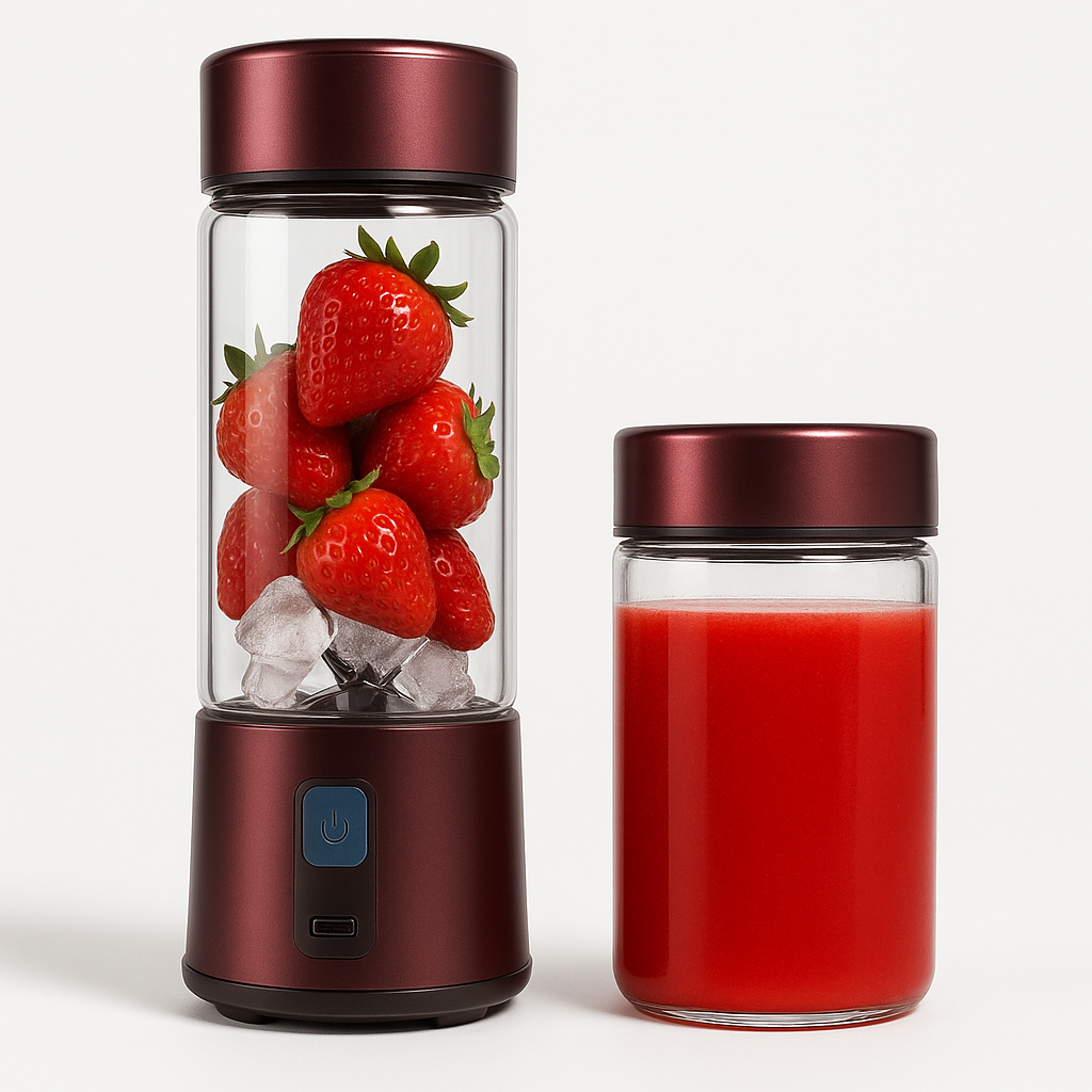 Frullatore Portatile Premium in Vetro